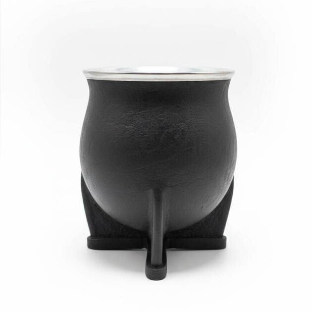 Mate Camionero de Cuero y Calabaza