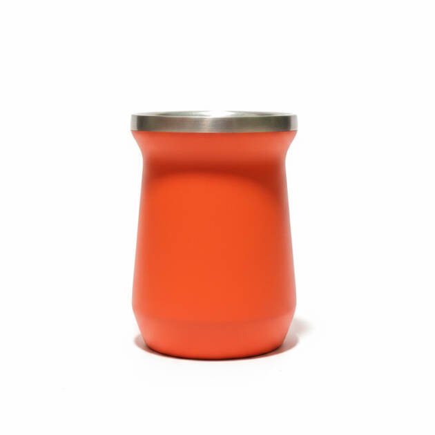 Mate Térmico de Acero Naranja